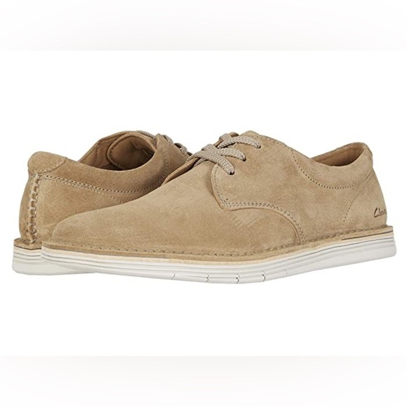 Clarks • Forge Vibe Suede Oxfords - Picture 1 of 11